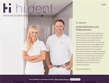 Tablet Screenshot of hident.net